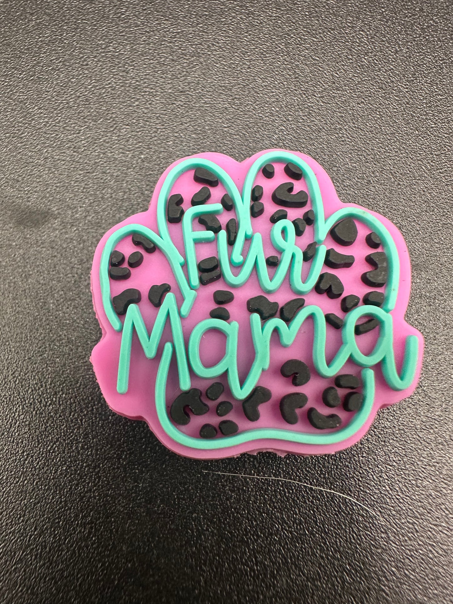 fur mama focal bead