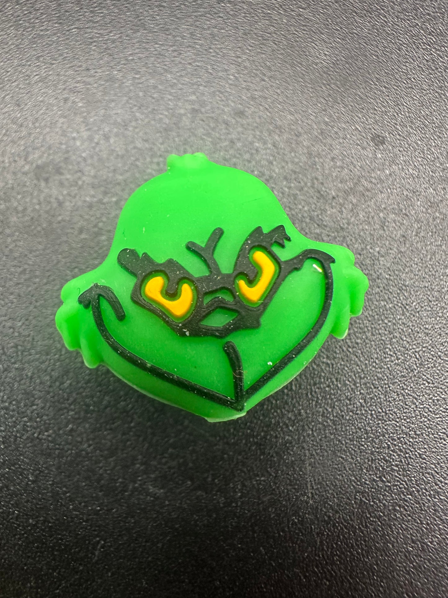 Green guy focal bead