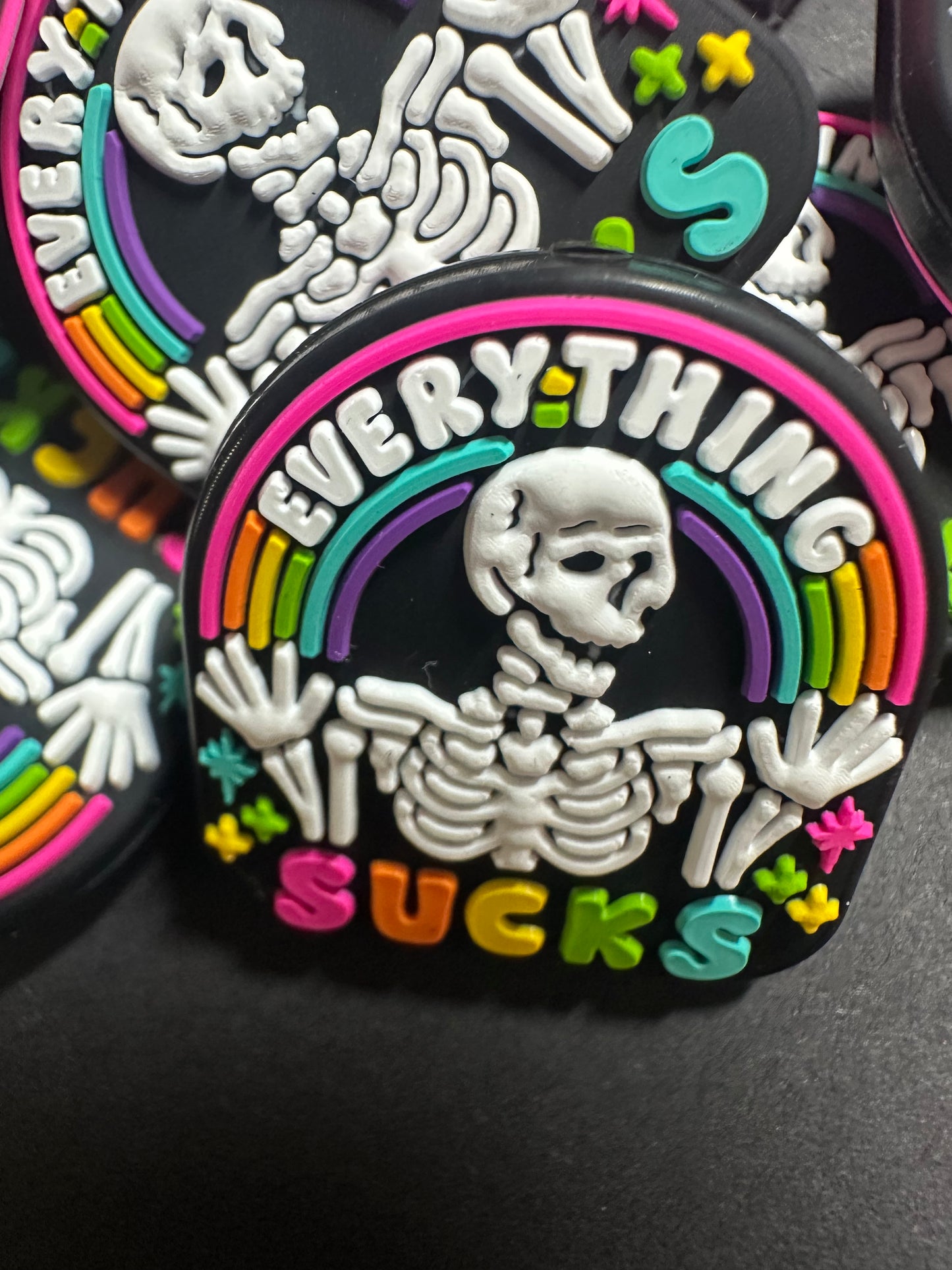 Everything sucks focal bead