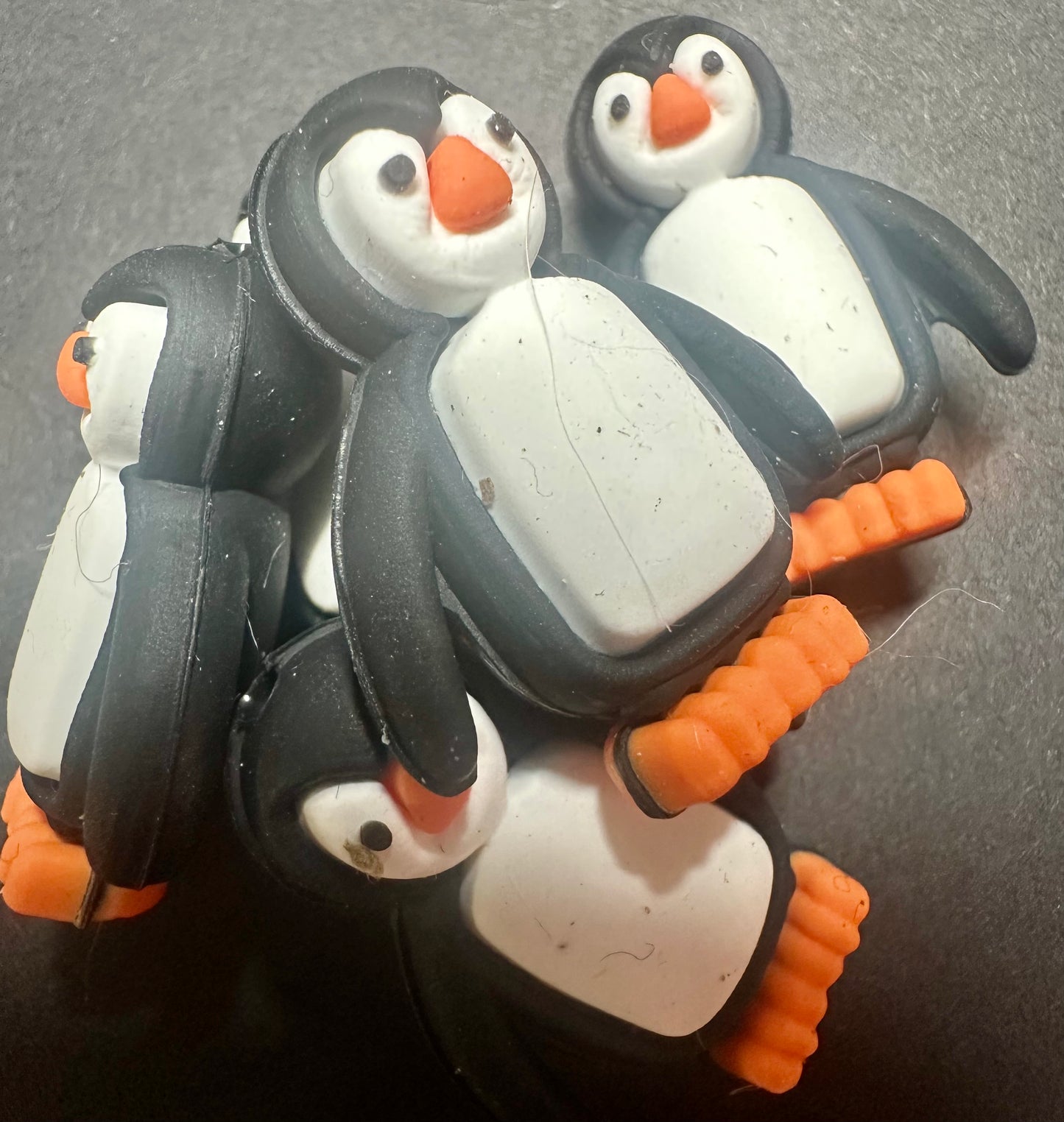 penguins focal bead, 3d