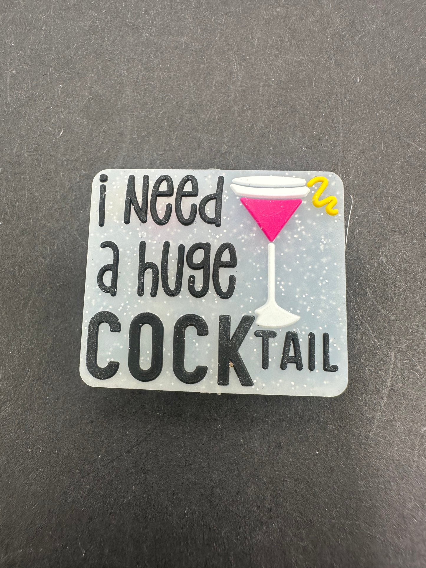 I need a huge cock tail focal bead