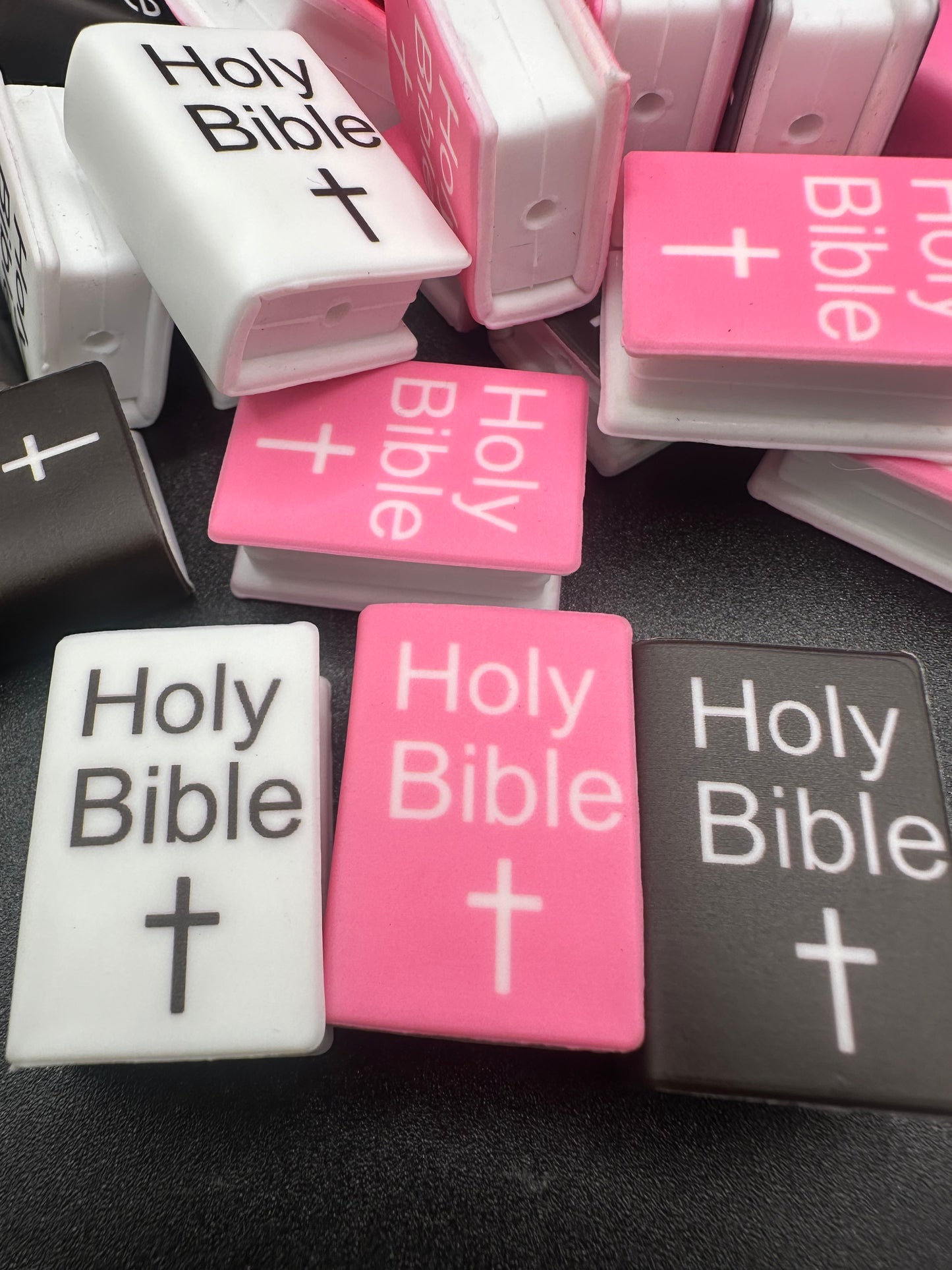 Bible book focal bead