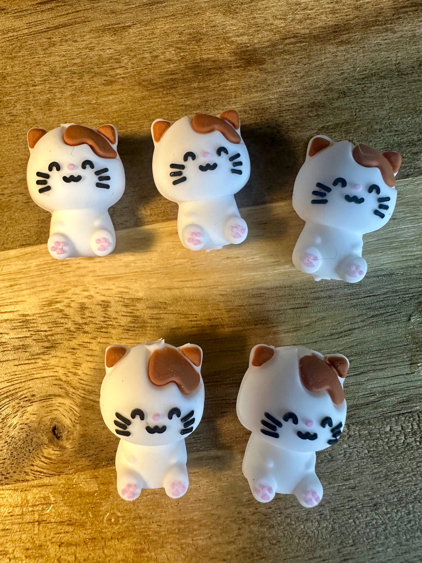 3d cat focal bead