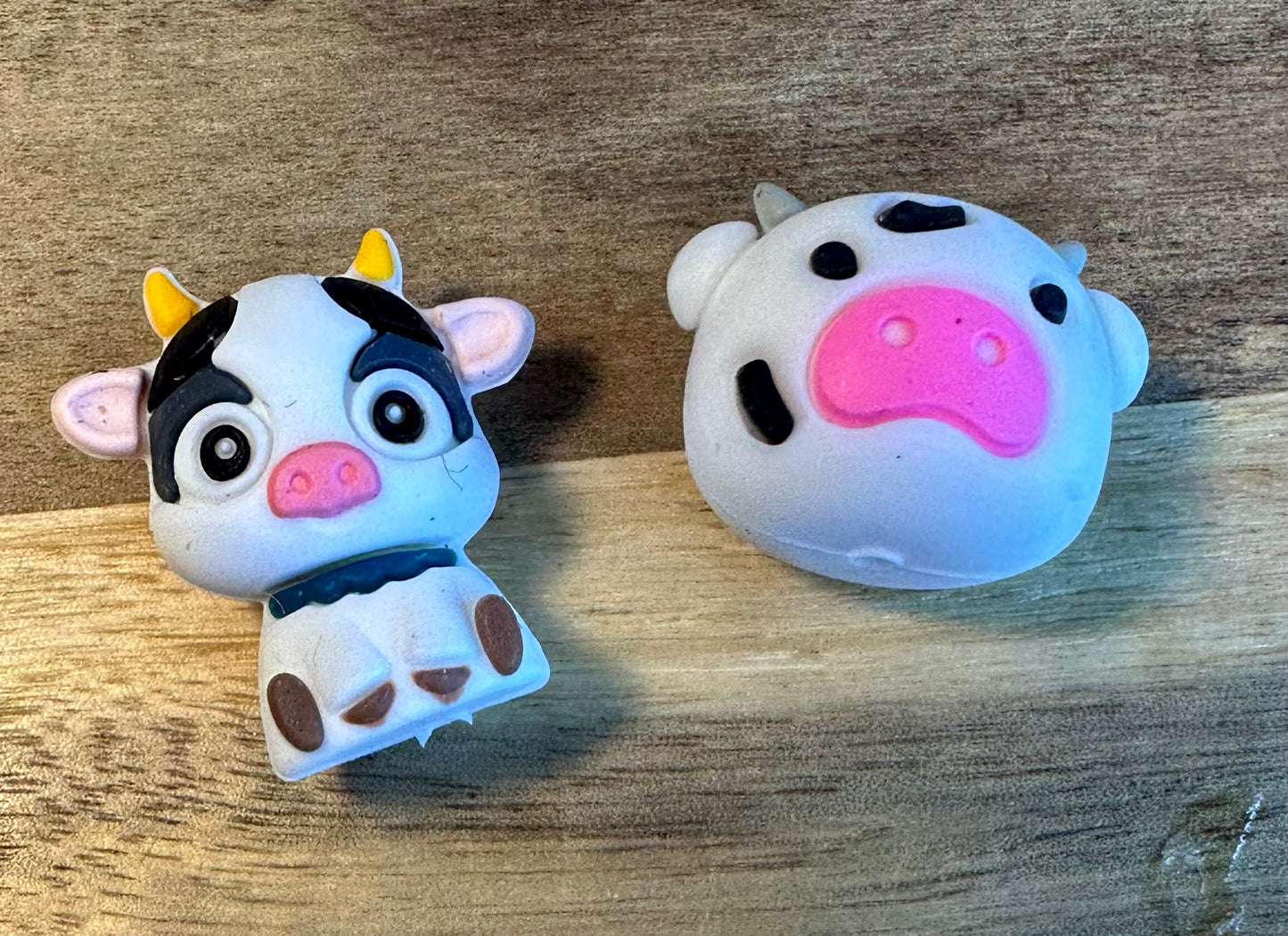 3d cow silicone focal bead