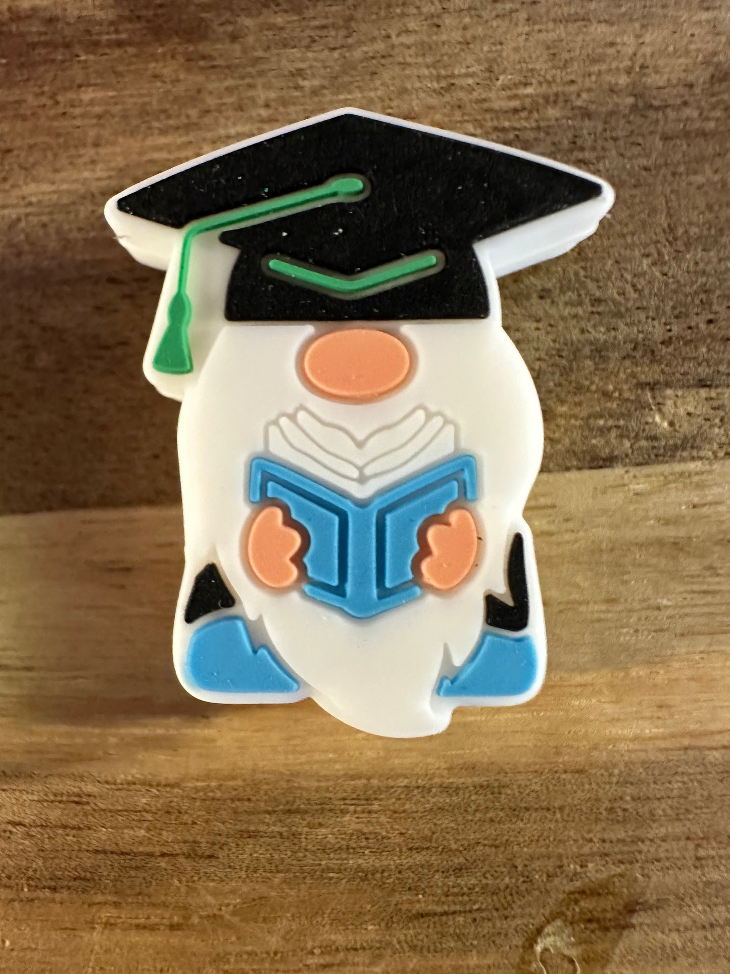 Graduation gnome focal bead