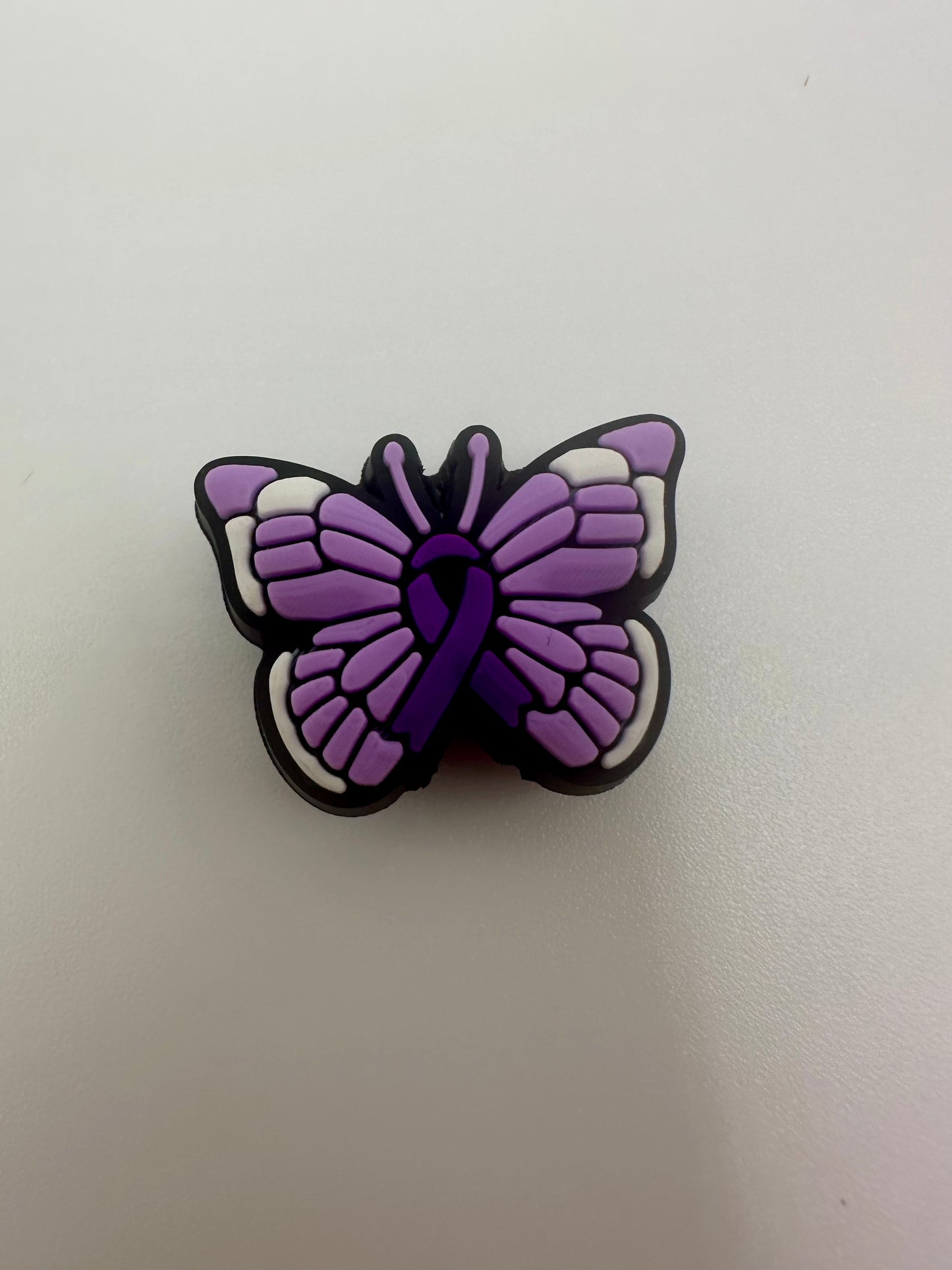 Purple Ribbon Focal bead