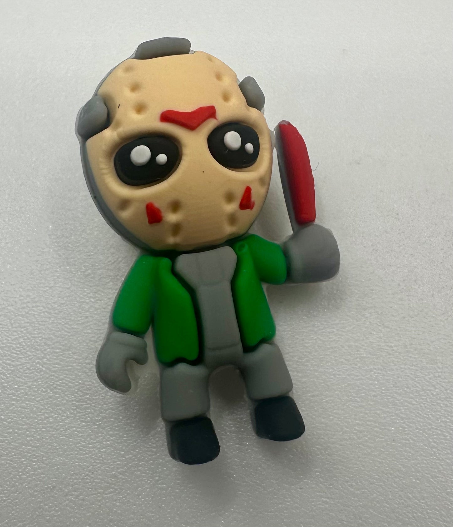 Horror dudes silicone focal beads