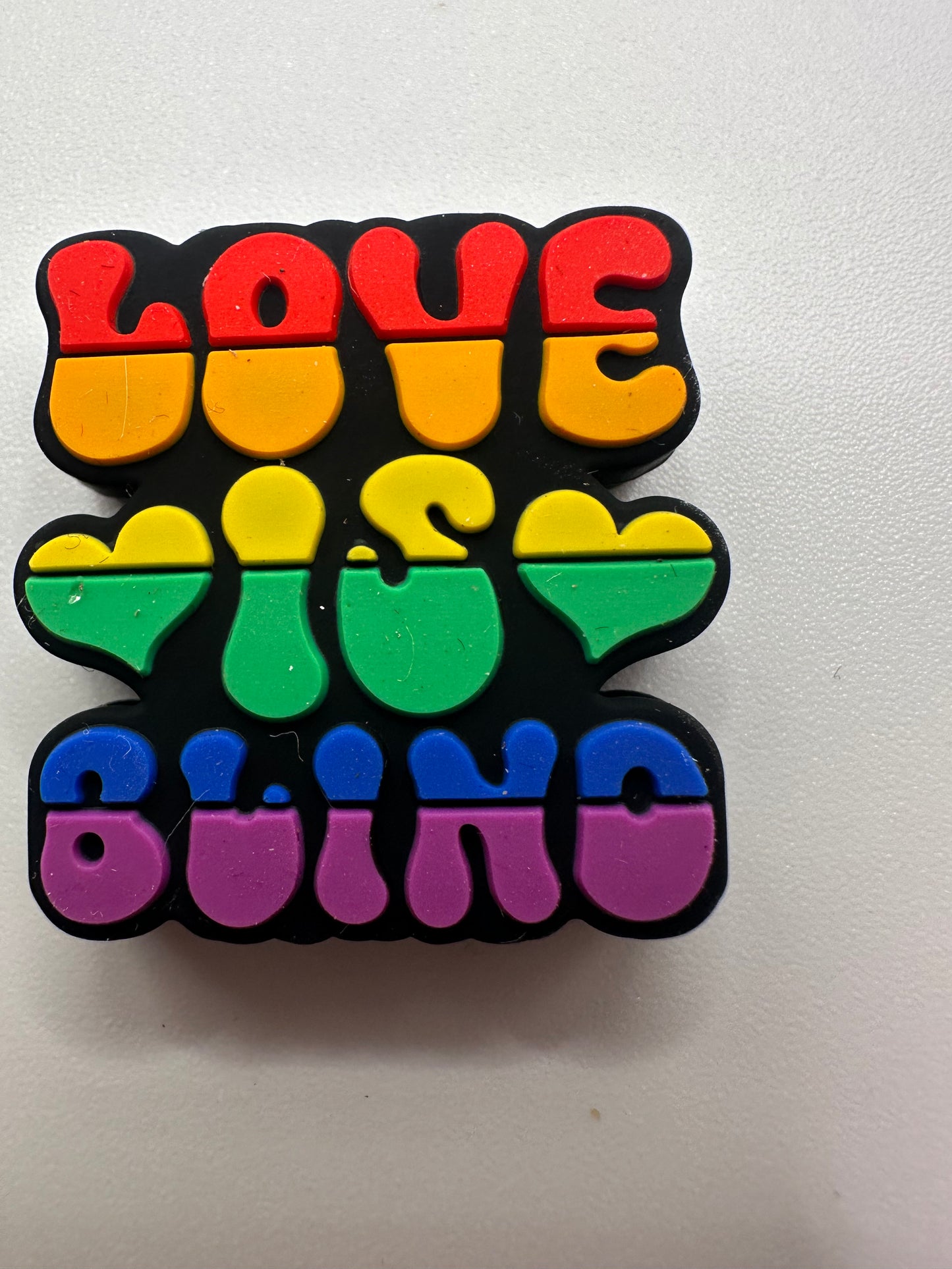 pride silicone focal beads