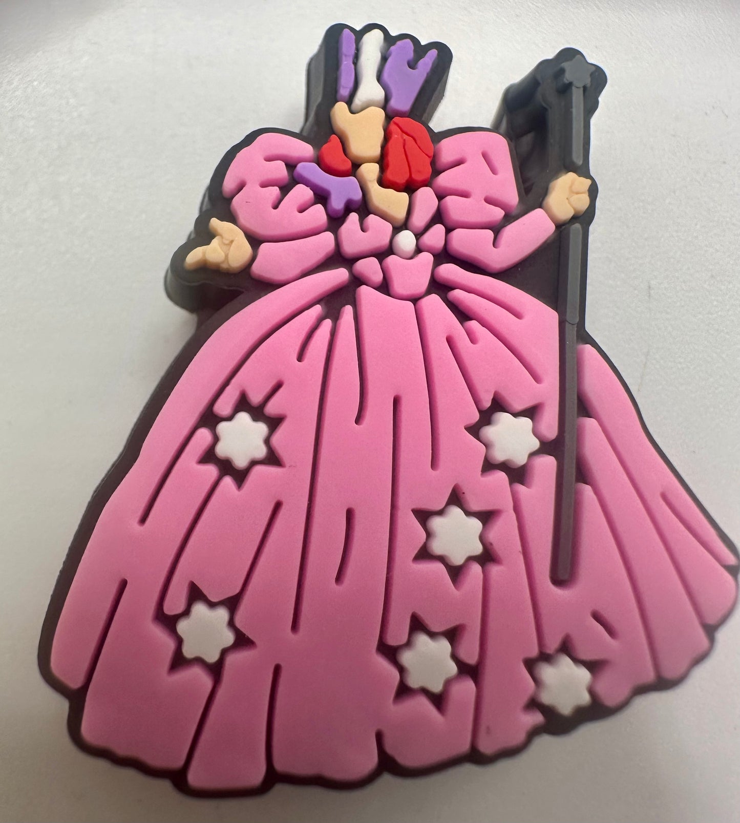 Princess, fairy silicone focal bead