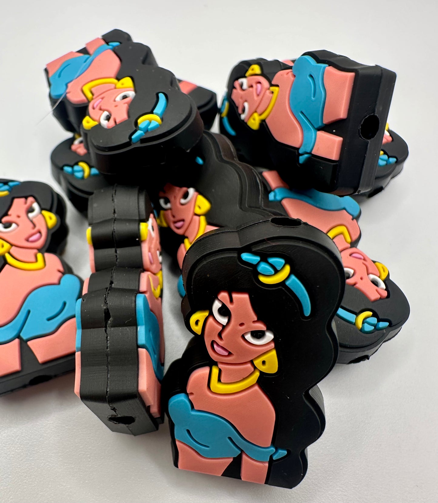 Princess focal bead