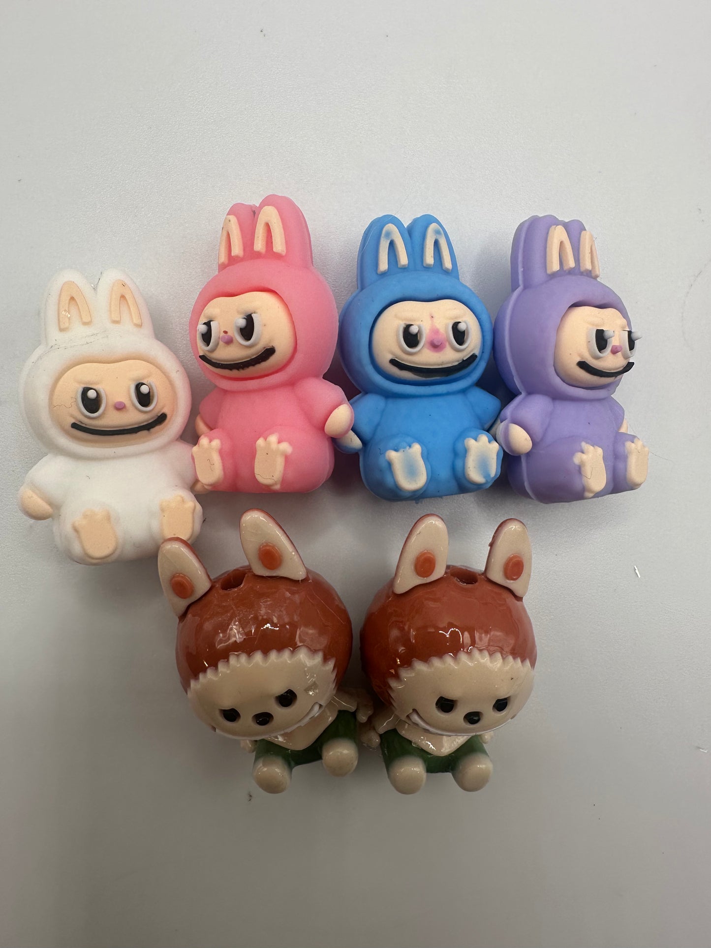 labub monster focal bead 3d