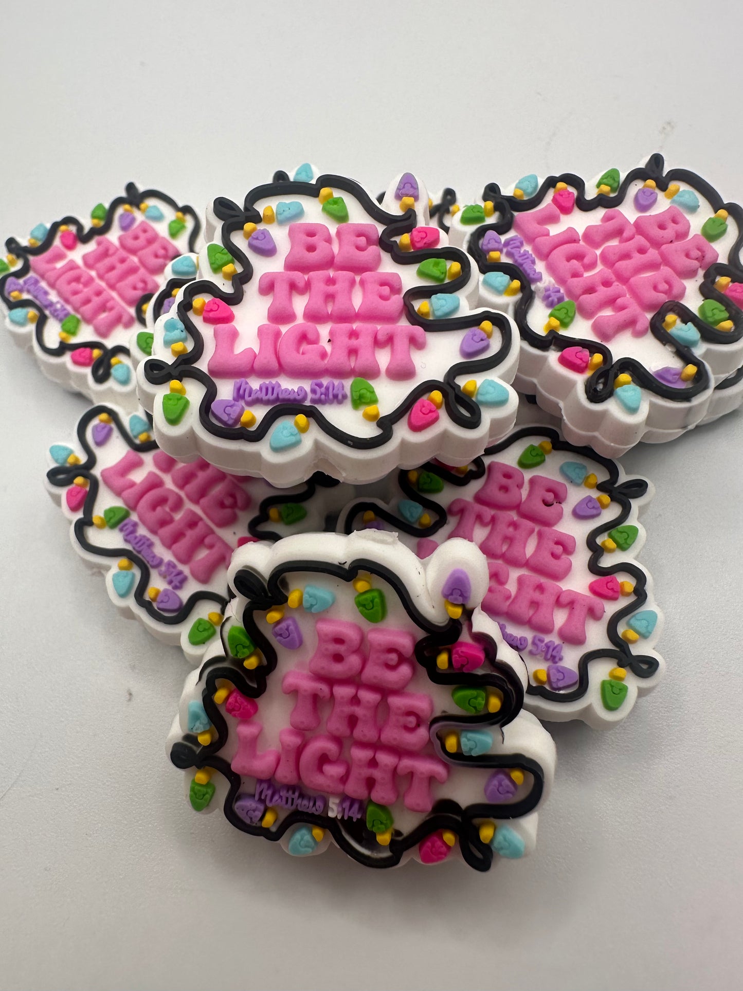 Be the light Mathew 5:14 focal bead