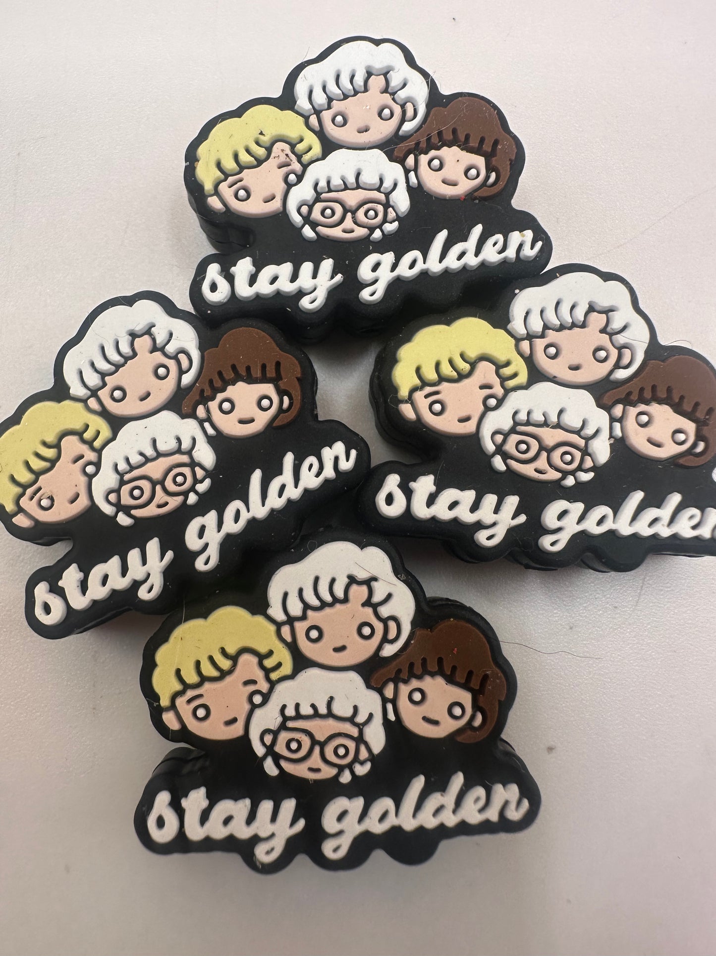 Stay Golden Focal bead
