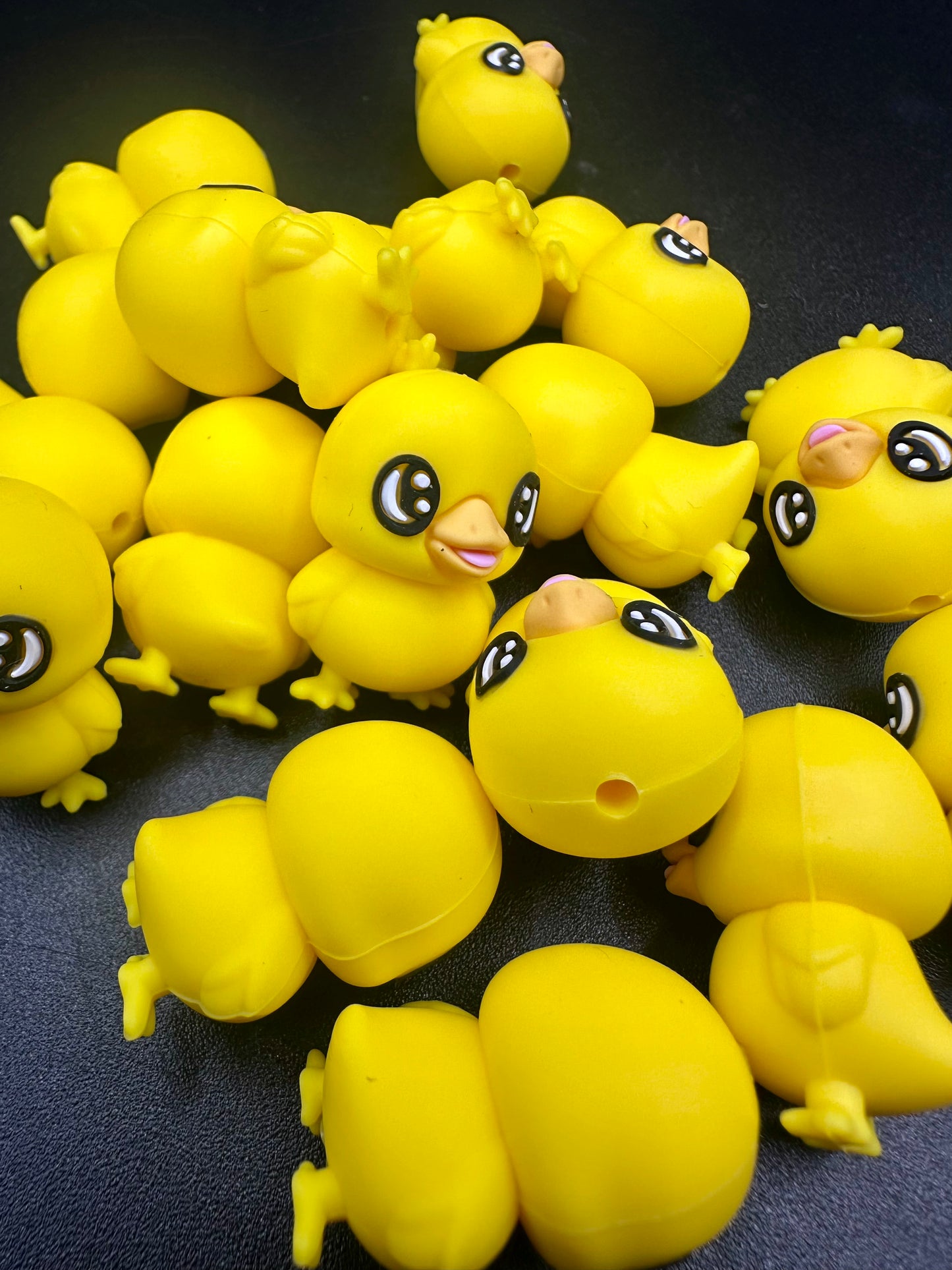 chick focal bead, 3d