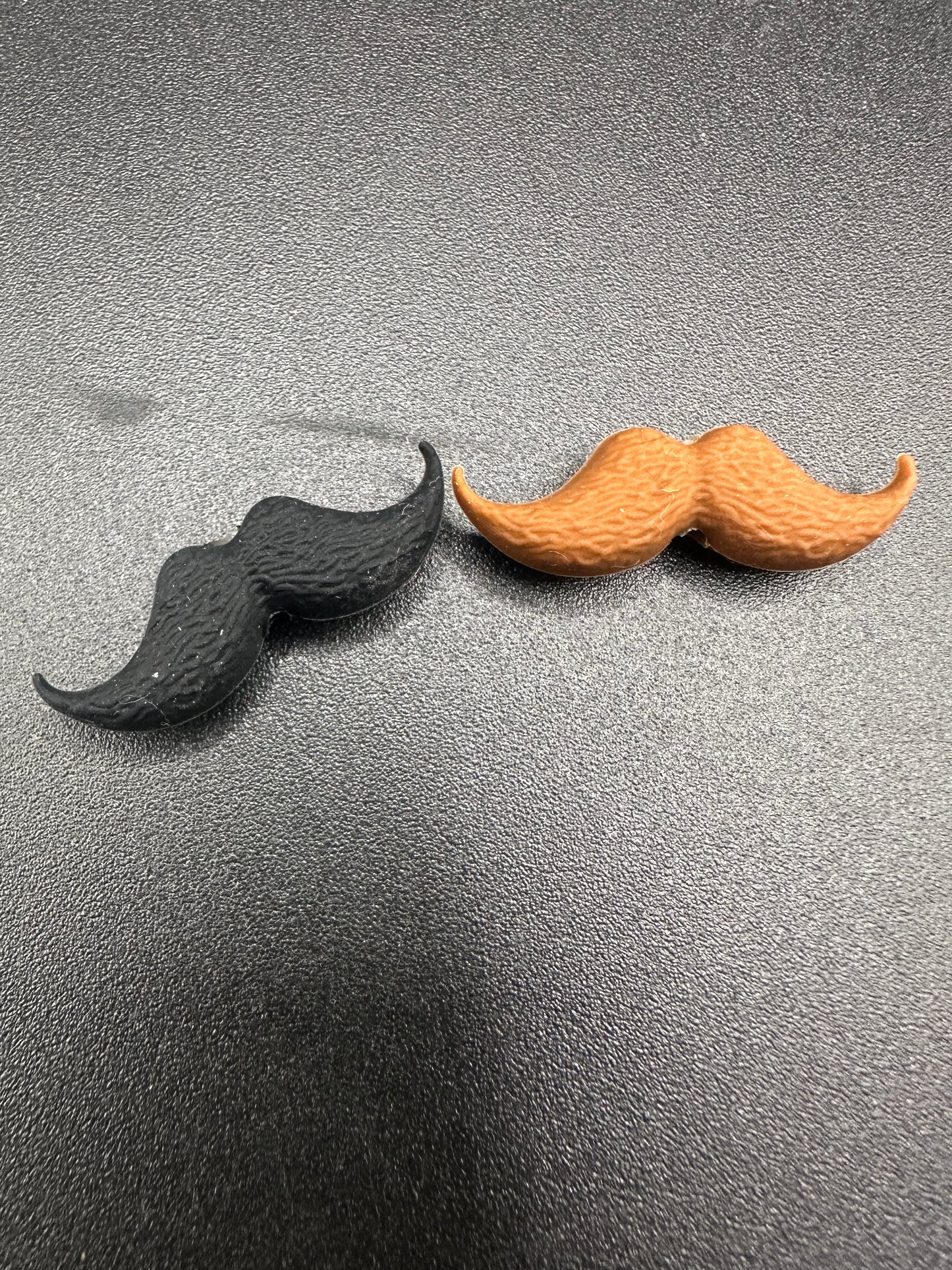 Mustache focal bead