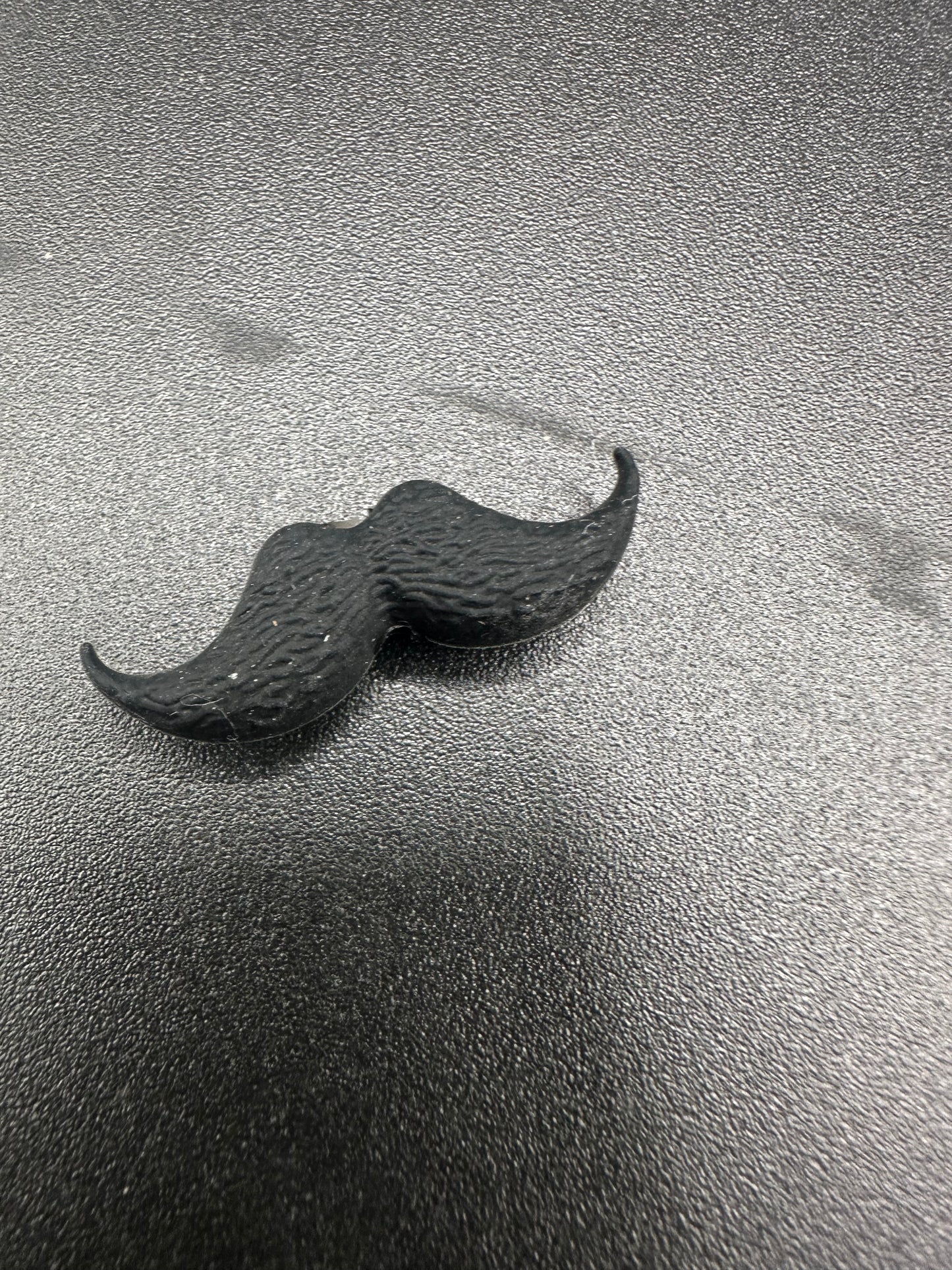 Mustache focal bead