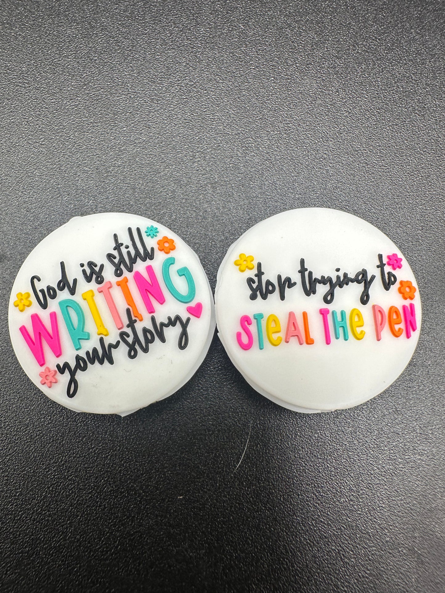 Christian focal beads