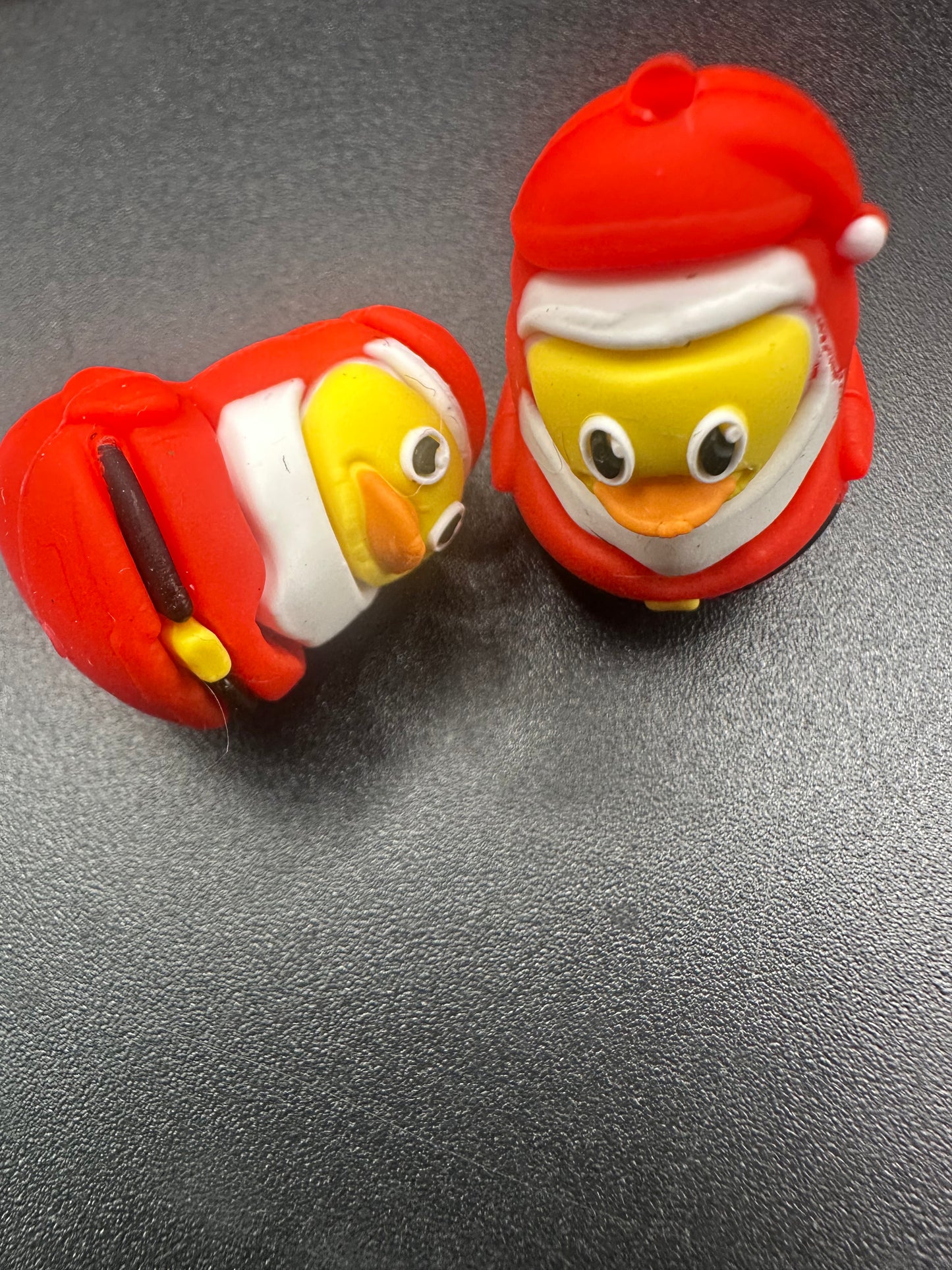 christmas duck focal bead 3d