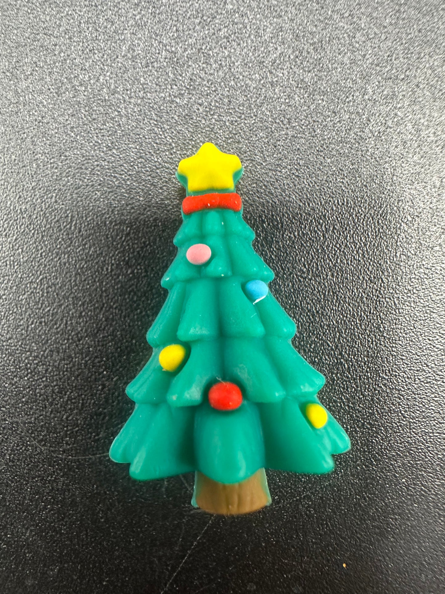 Christmas Tree silicone focal bead