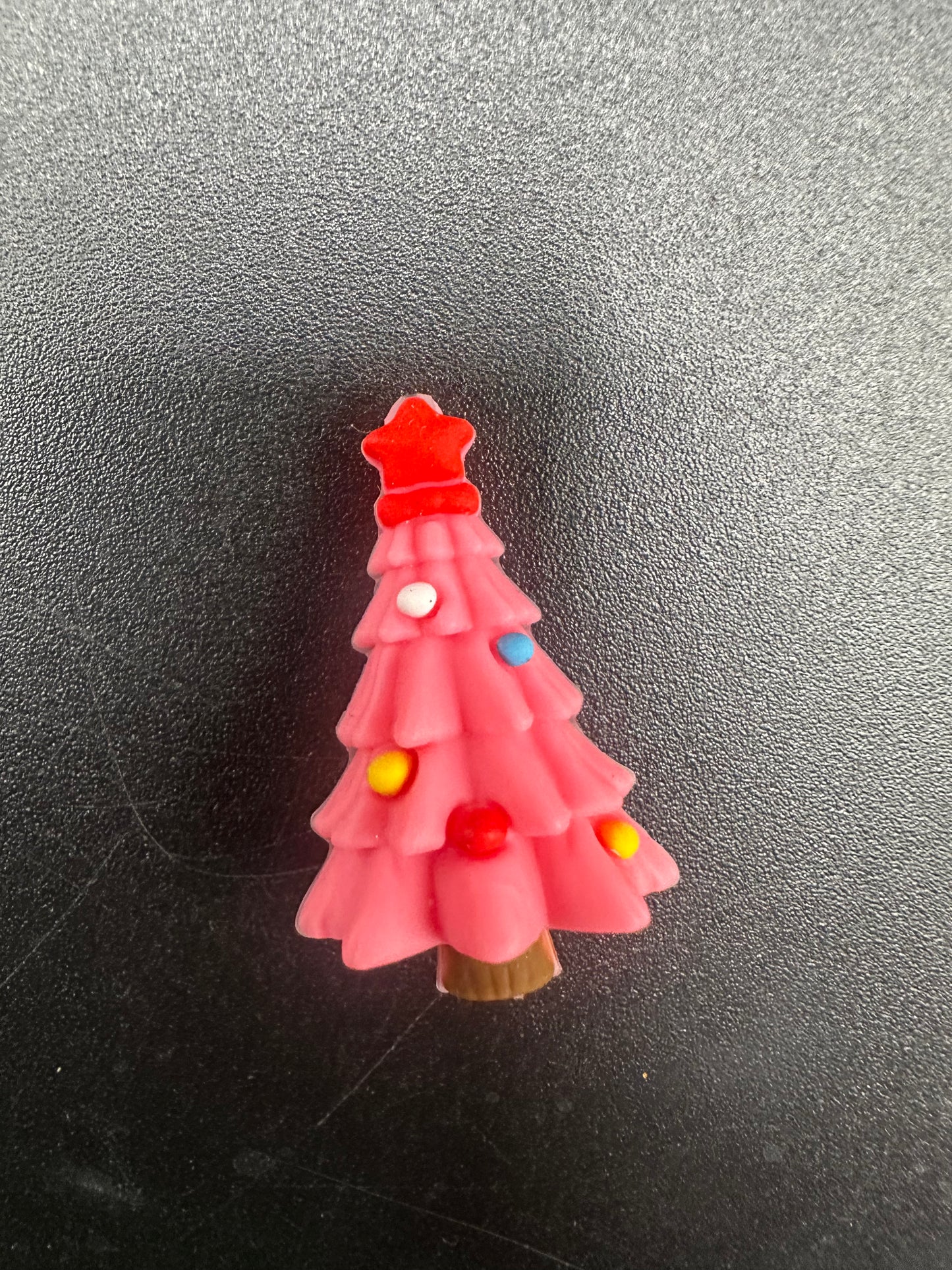 Christmas Tree silicone focal bead