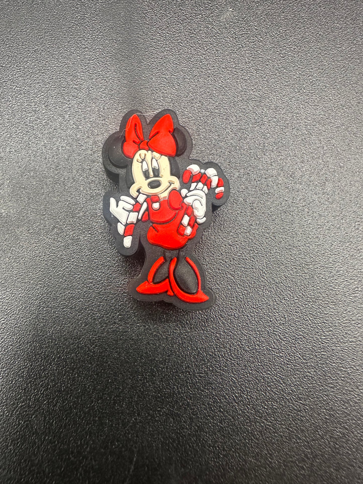 Christmas mice silicone focal beads