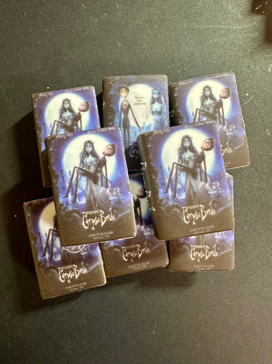 corpse wedding silicone focal bead