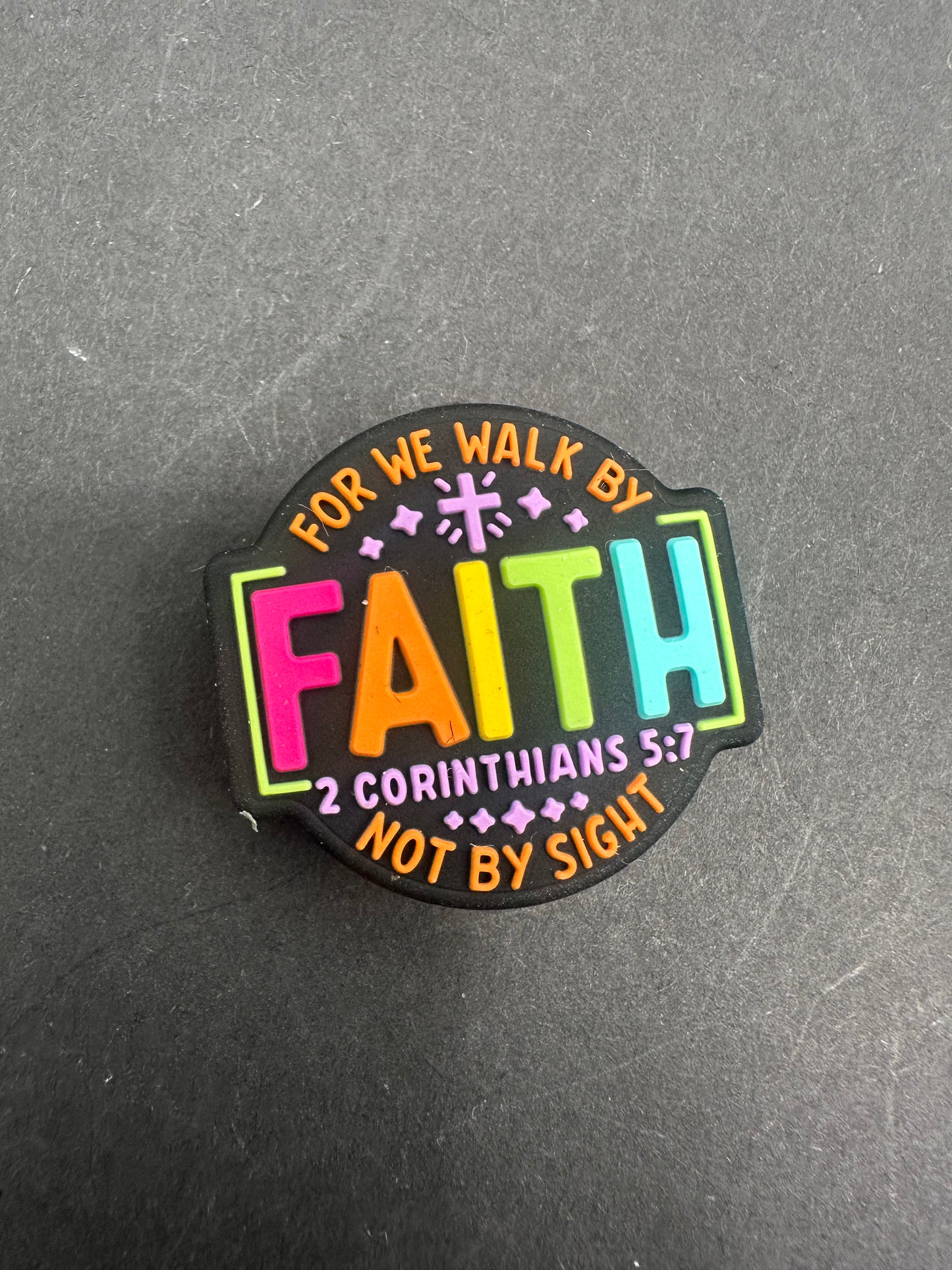 Faith focal bead