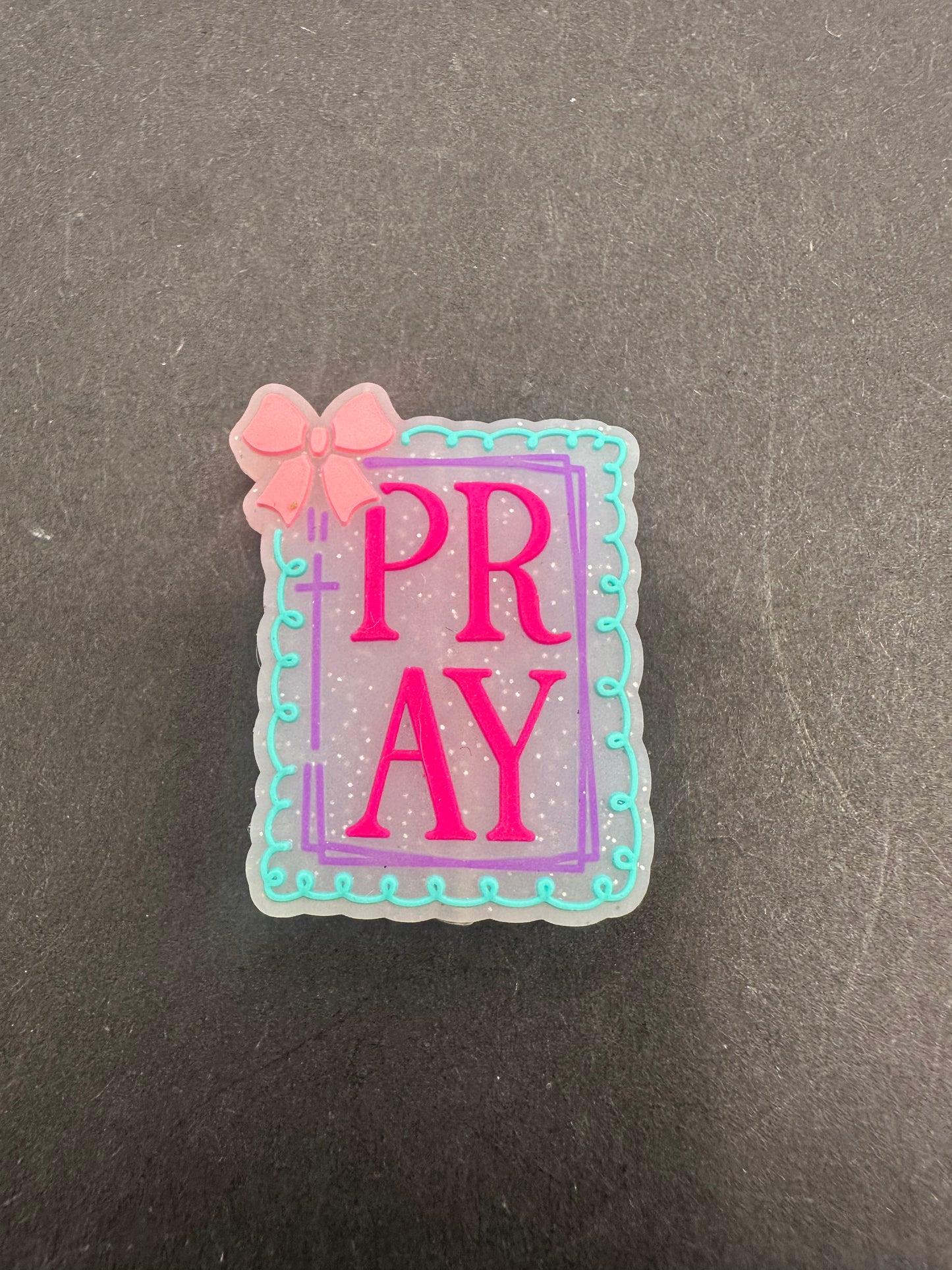 Pray focal bead