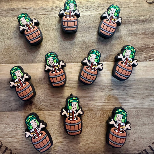 El Chavo Silicone focal bead