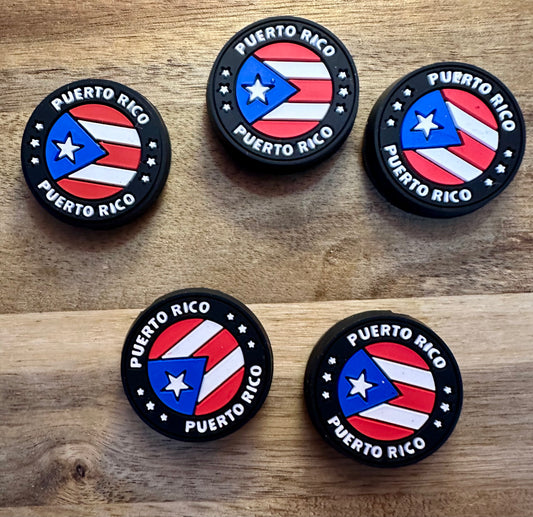 Puerto Rican silicone focal bead