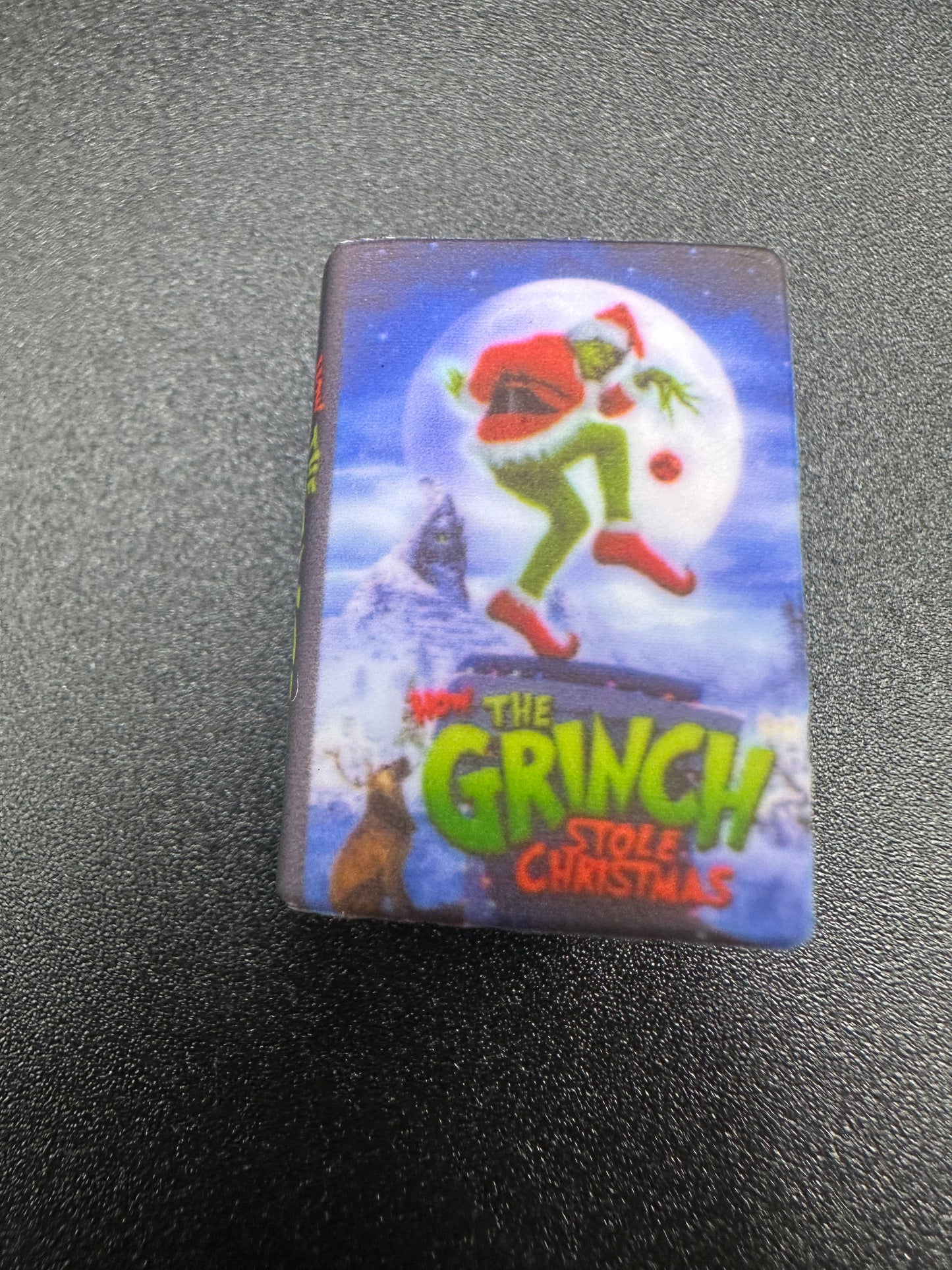 Silicone book focal bead