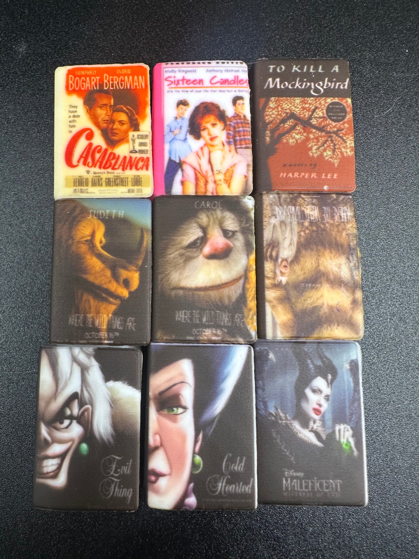 Book focal beads