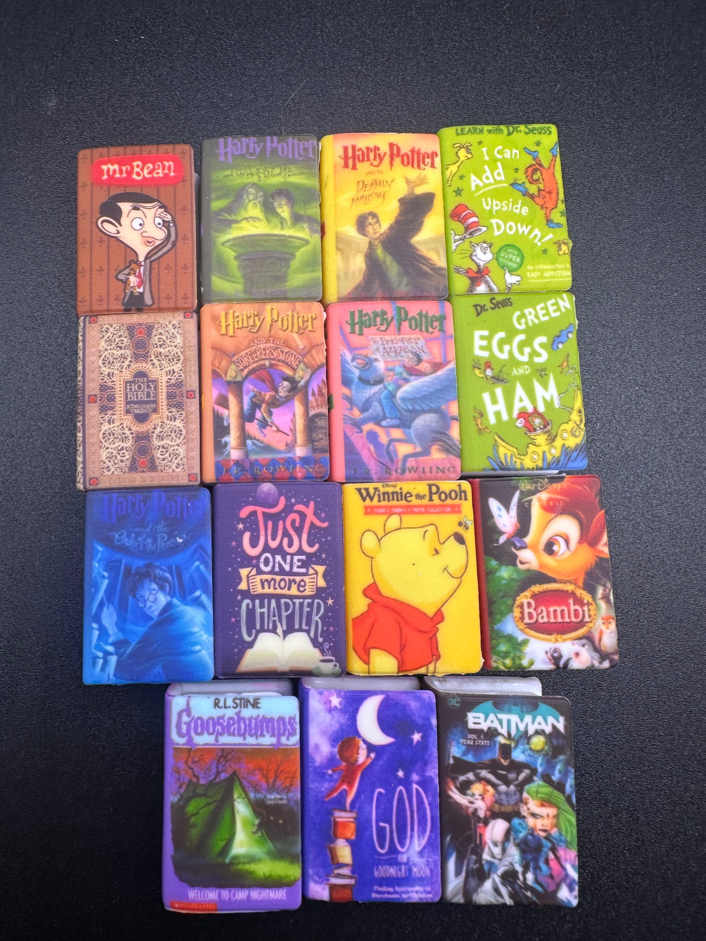 Book focal beads