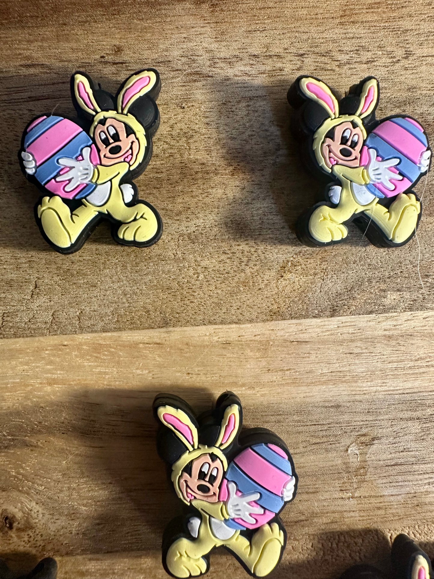 Mouse bunny silicone focal bead