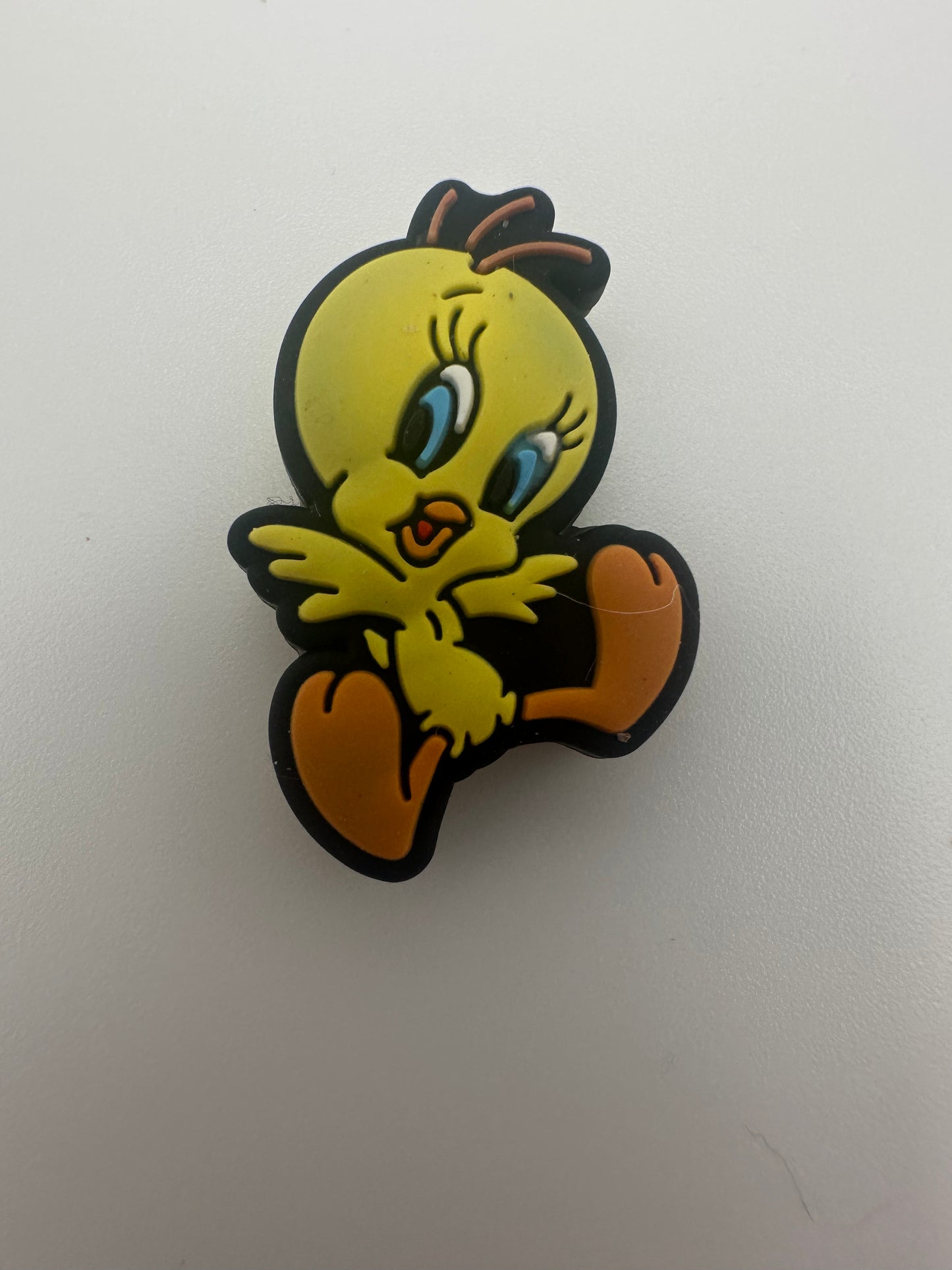 yellow bird focal bead