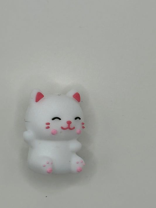 3d cat focal bead