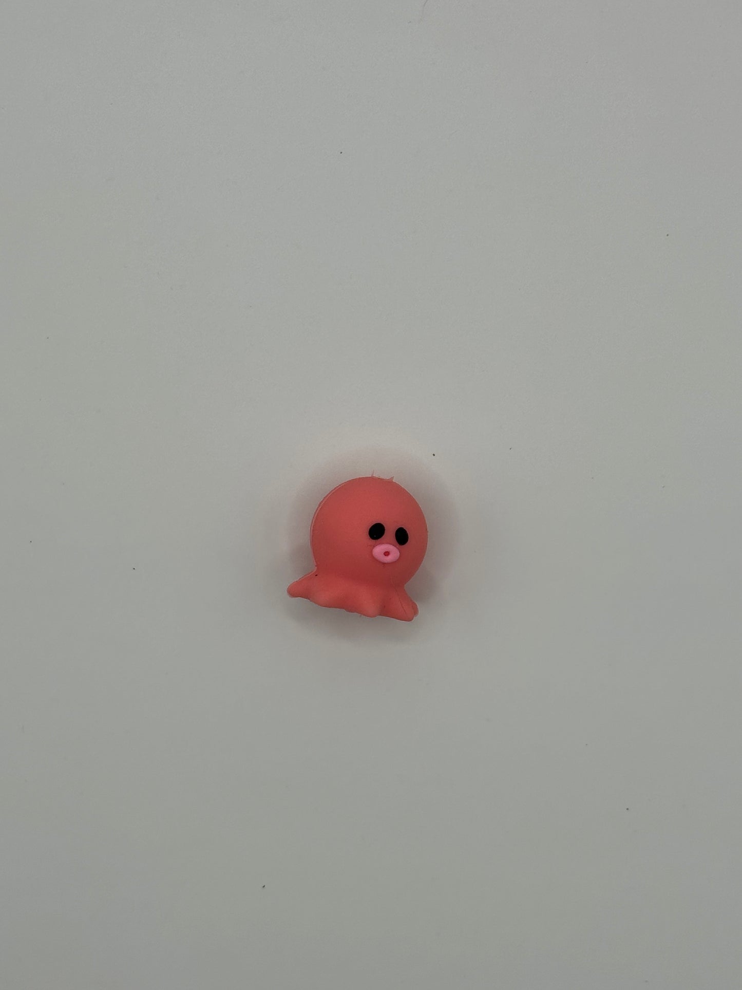 3d octopus silicone focal bead