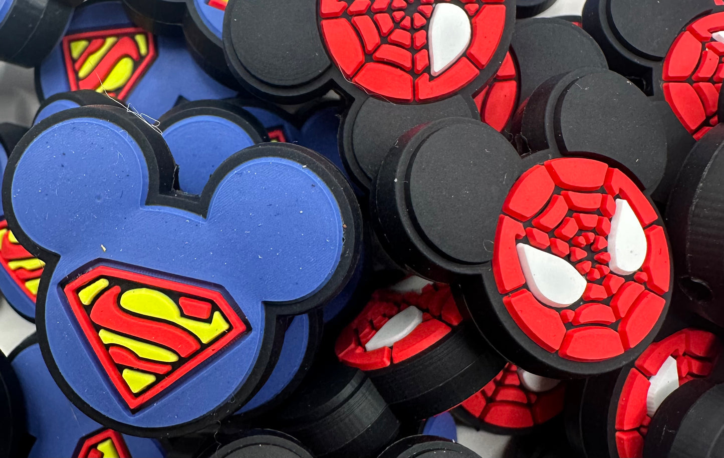 superhero mice focal bead