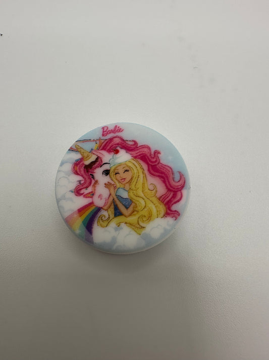 Barbara silicone focal bead