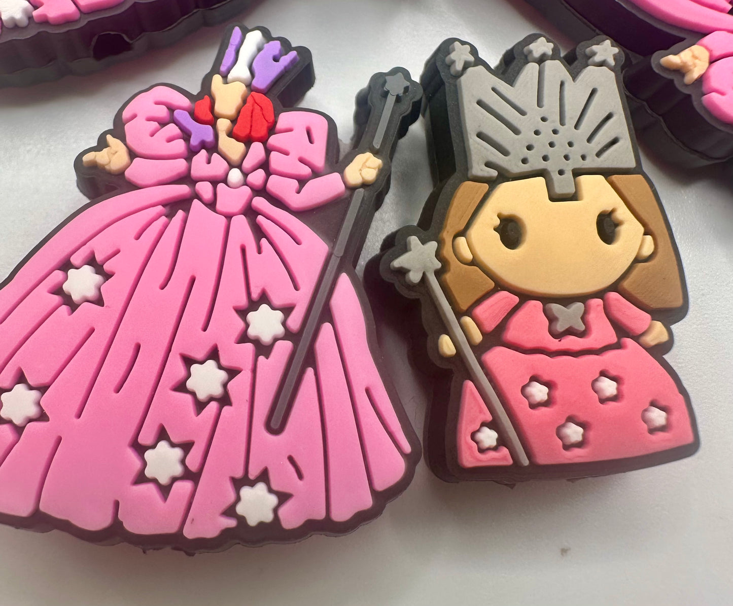 Princess, fairy silicone focal bead