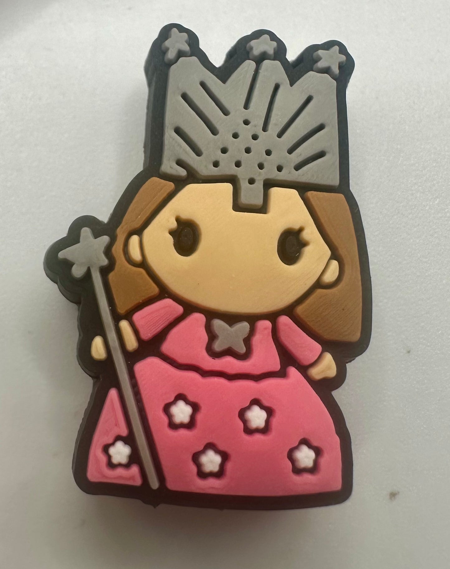 Princess, fairy silicone focal bead