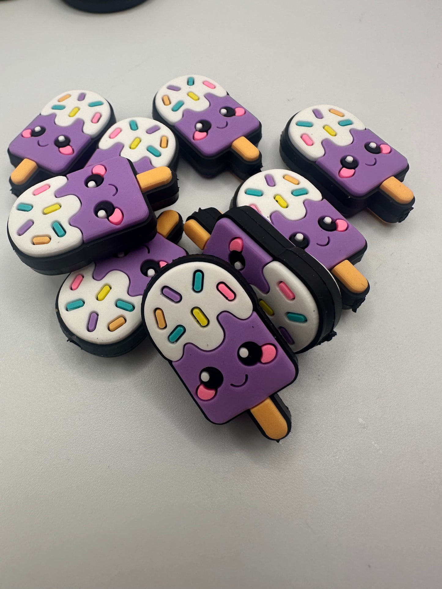 Ice cream focal bead
