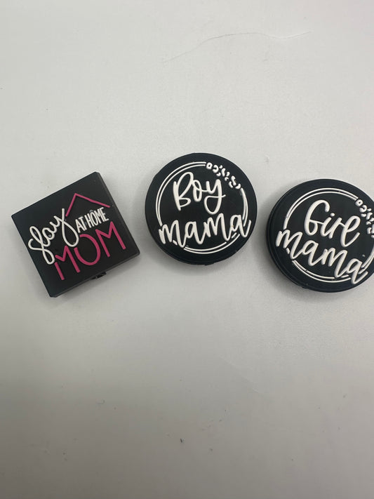 Mom focal beads