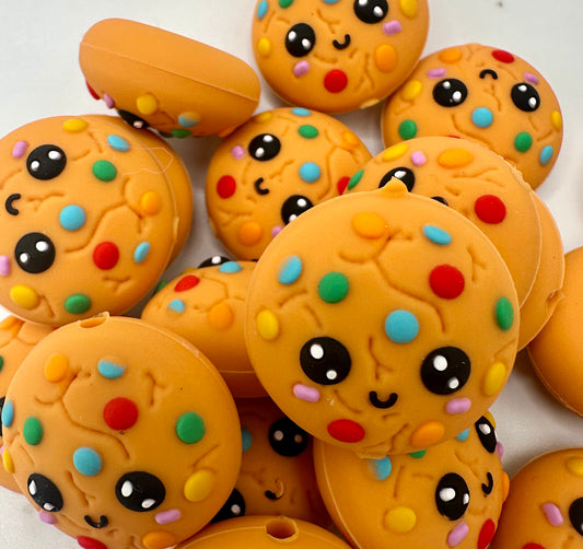 cookie focal bead 3d