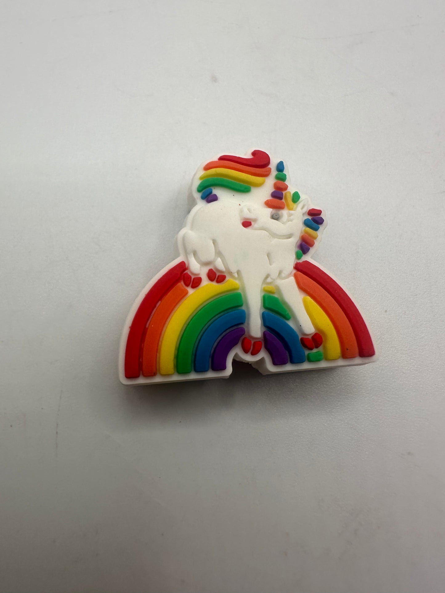 Rainbow focal beads