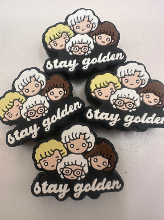Stay Golden Focal bead