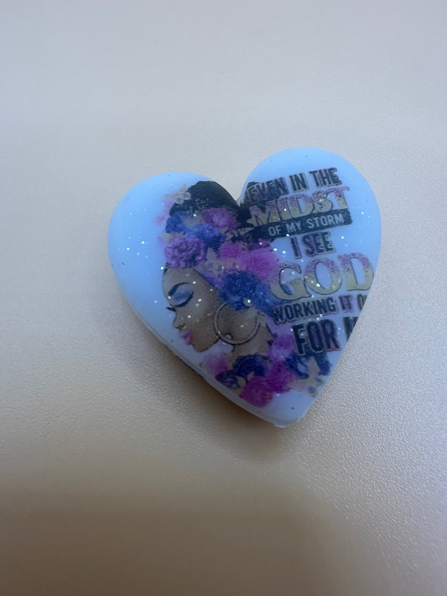 African American focal beads