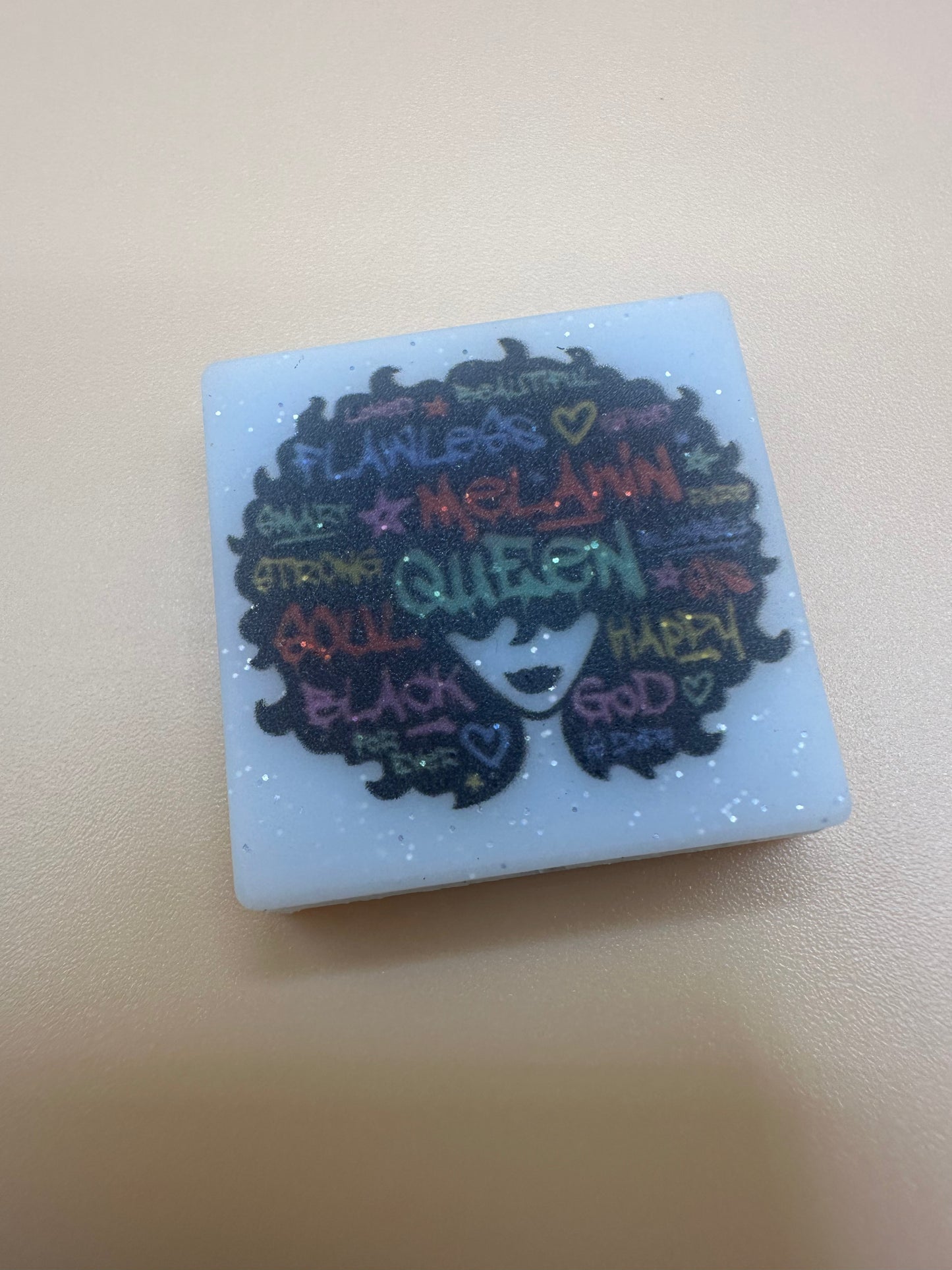 African American focal beads